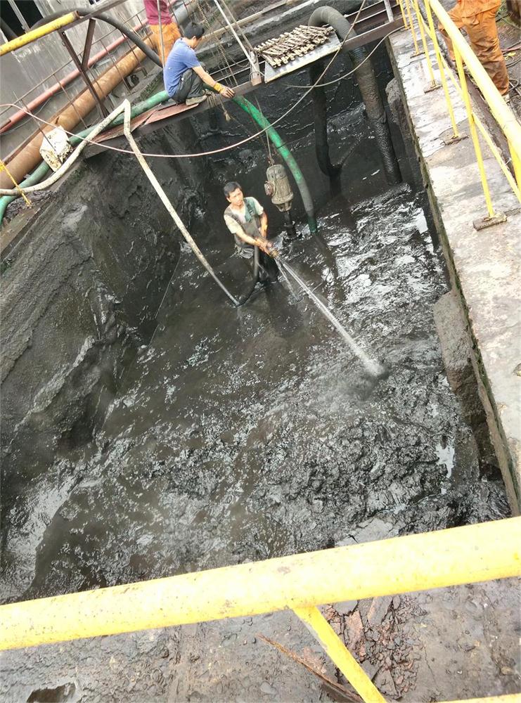 铁东沉淀池清掏-污水池清理